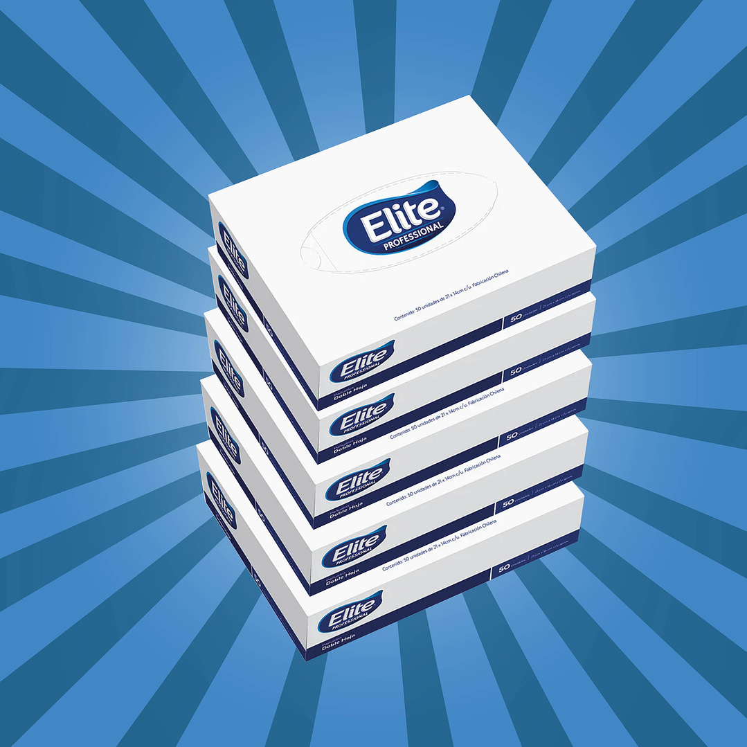 PACK Pañuelo facial tissue [5 unidades] 1