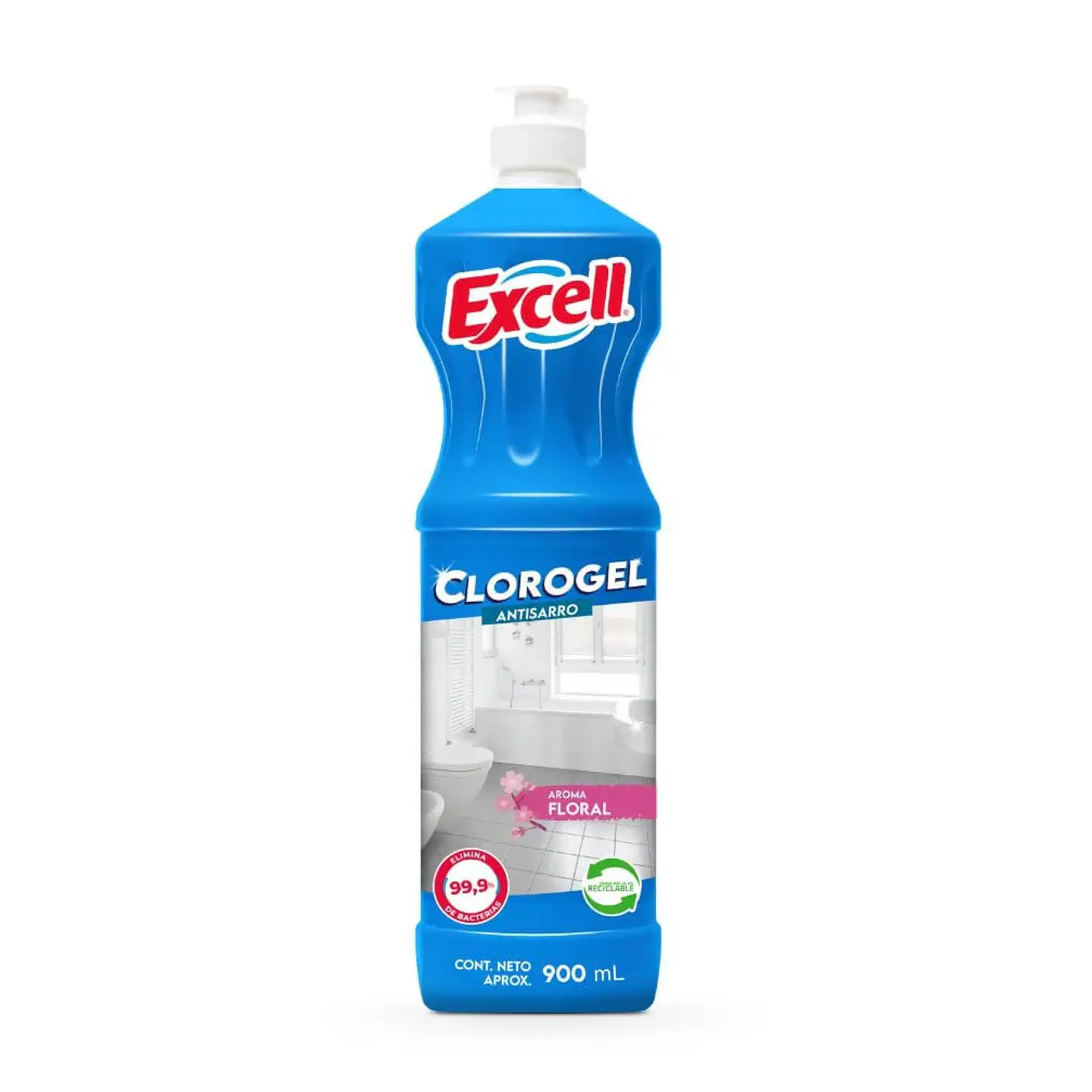 Cloro gel Floral 900 cc 1