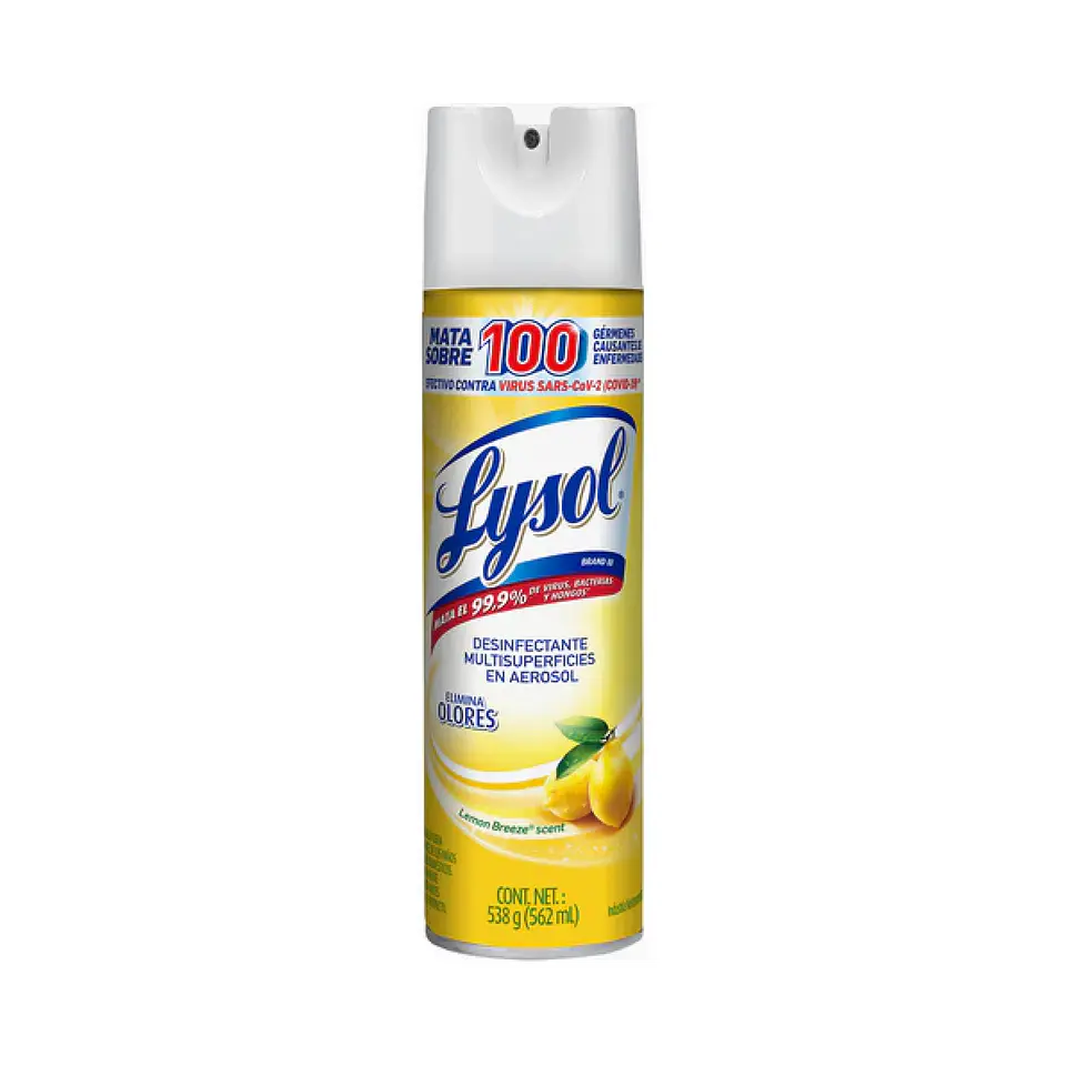 Desinfectante en aerosol Citrus Limón 540g 1