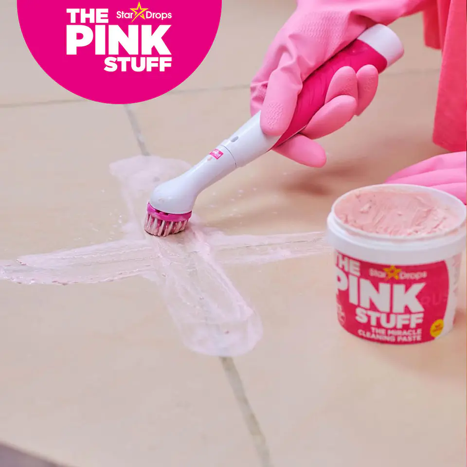 Cepillo eléctrico con cabezales The Pink Stuff 3