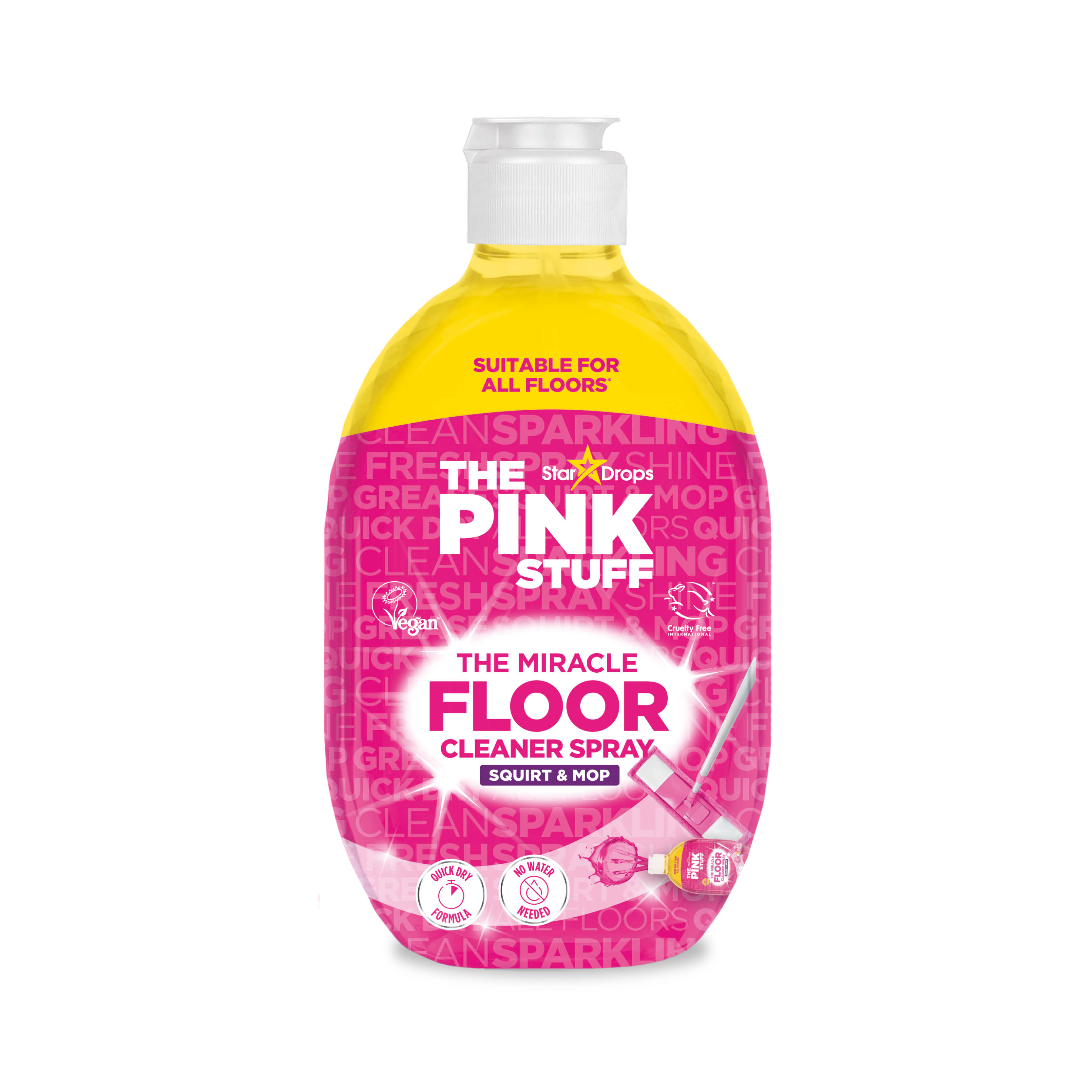 El Limpiador Milagroso Directo al Piso 750 ml The Pink Stuff - 🌱 🇬🇧 Producto Vegano del Reino Unido