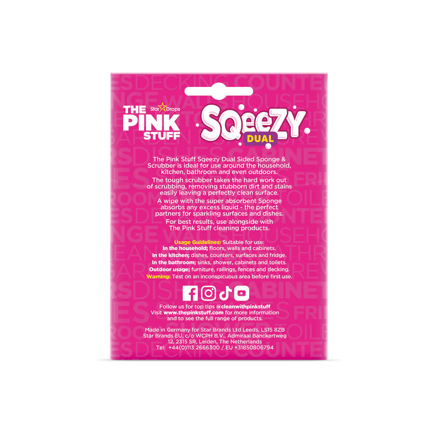 Esponja dual Sqeezy Sponge & Scrubber 2