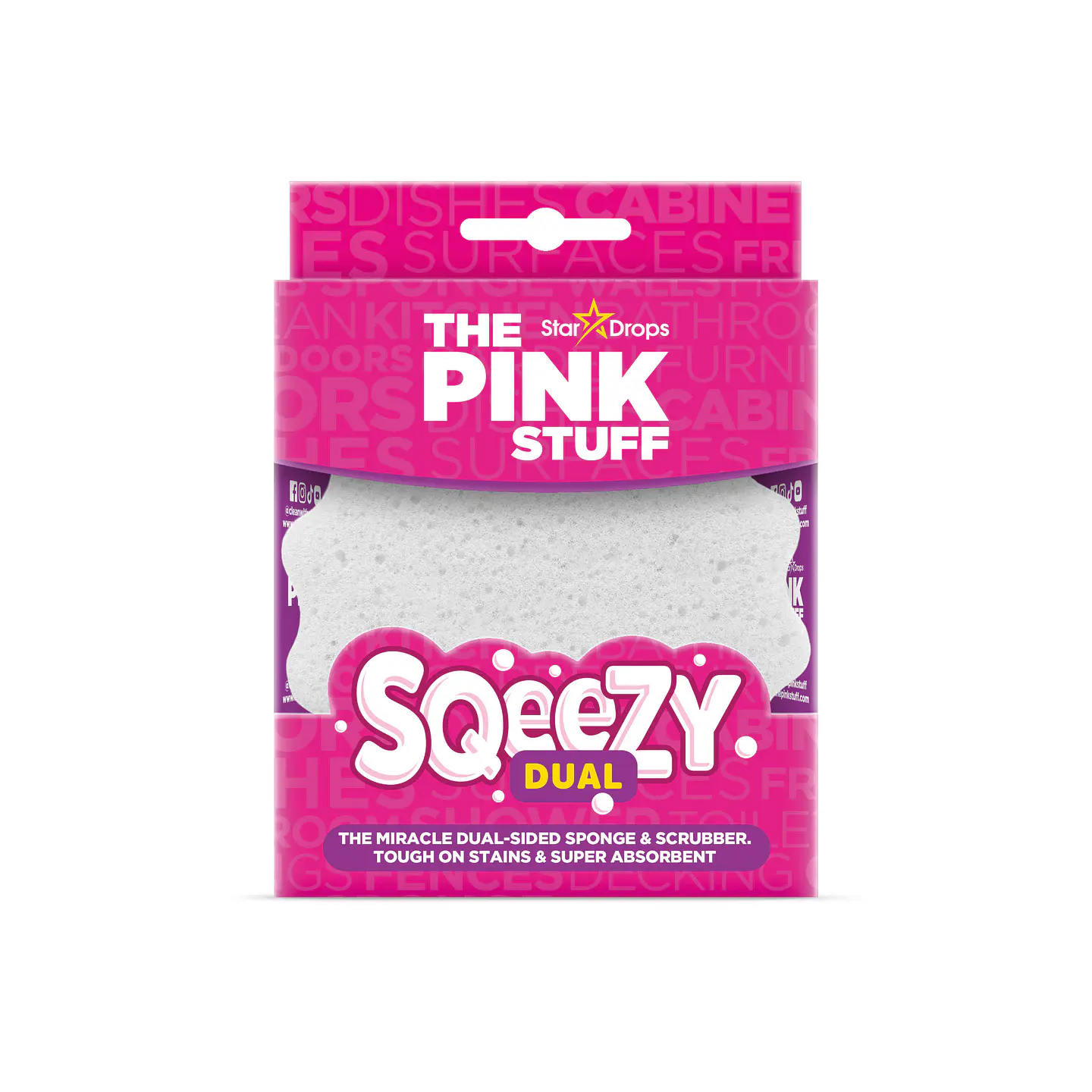 Esponja dual Sqeezy Sponge & Scrubber 1