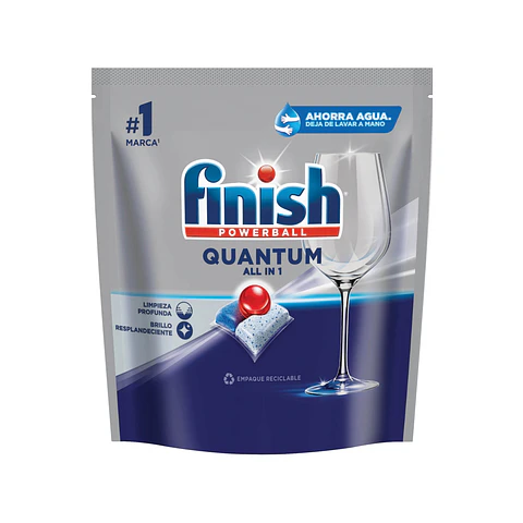 Lavavajillas detergente en tabletas Quantum (15 unidades)