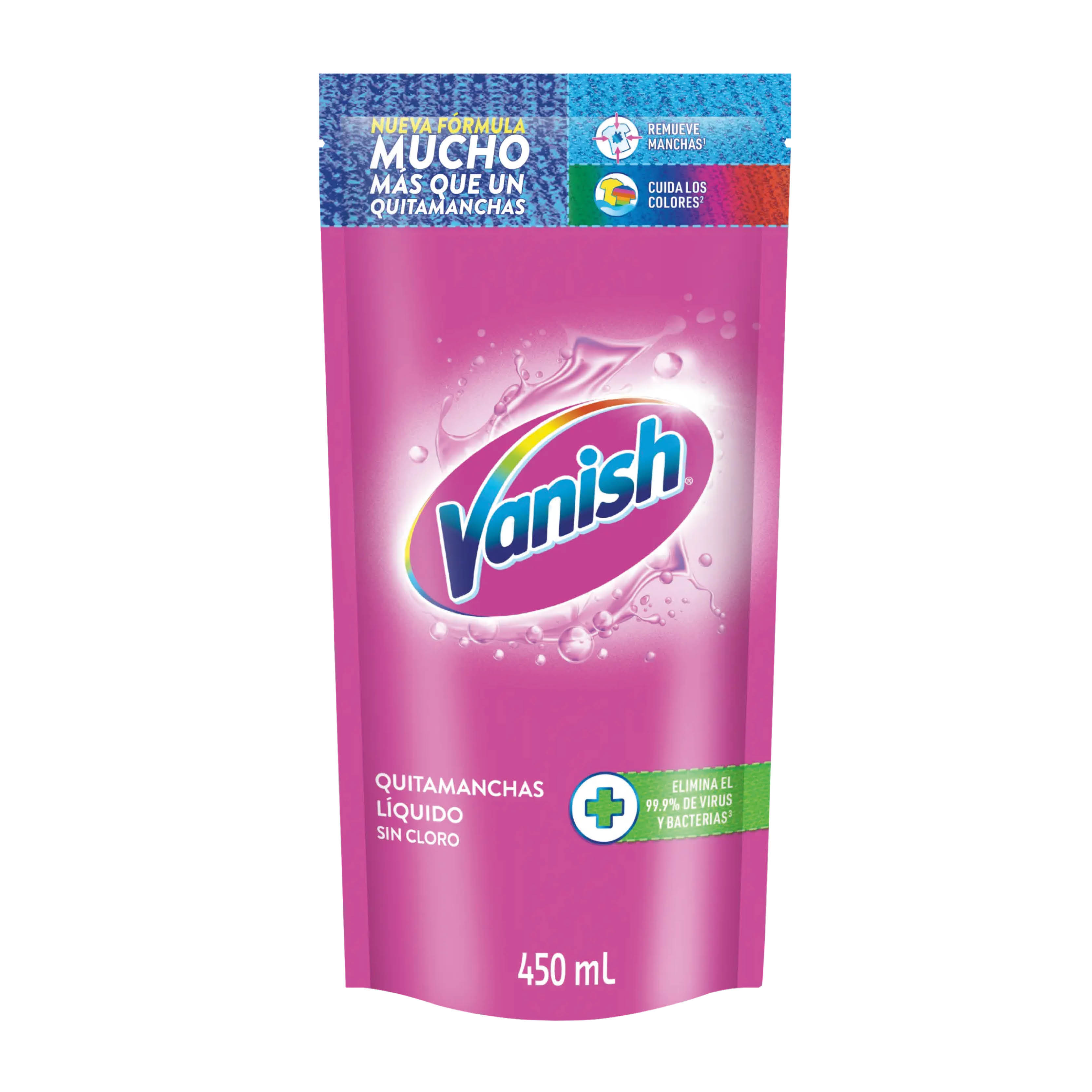 Quitamanchas líquido Pink doypack 450ml
