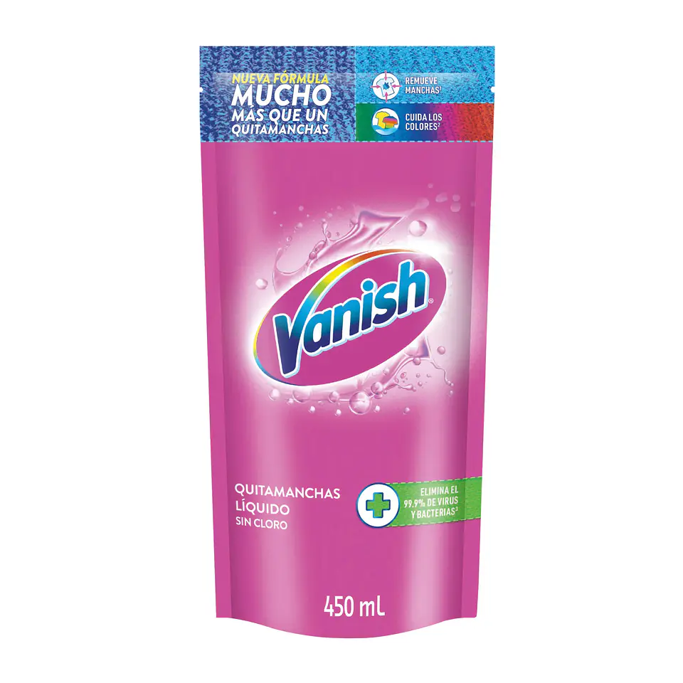 Quitamanchas líquido Pink doypack 450ml 1