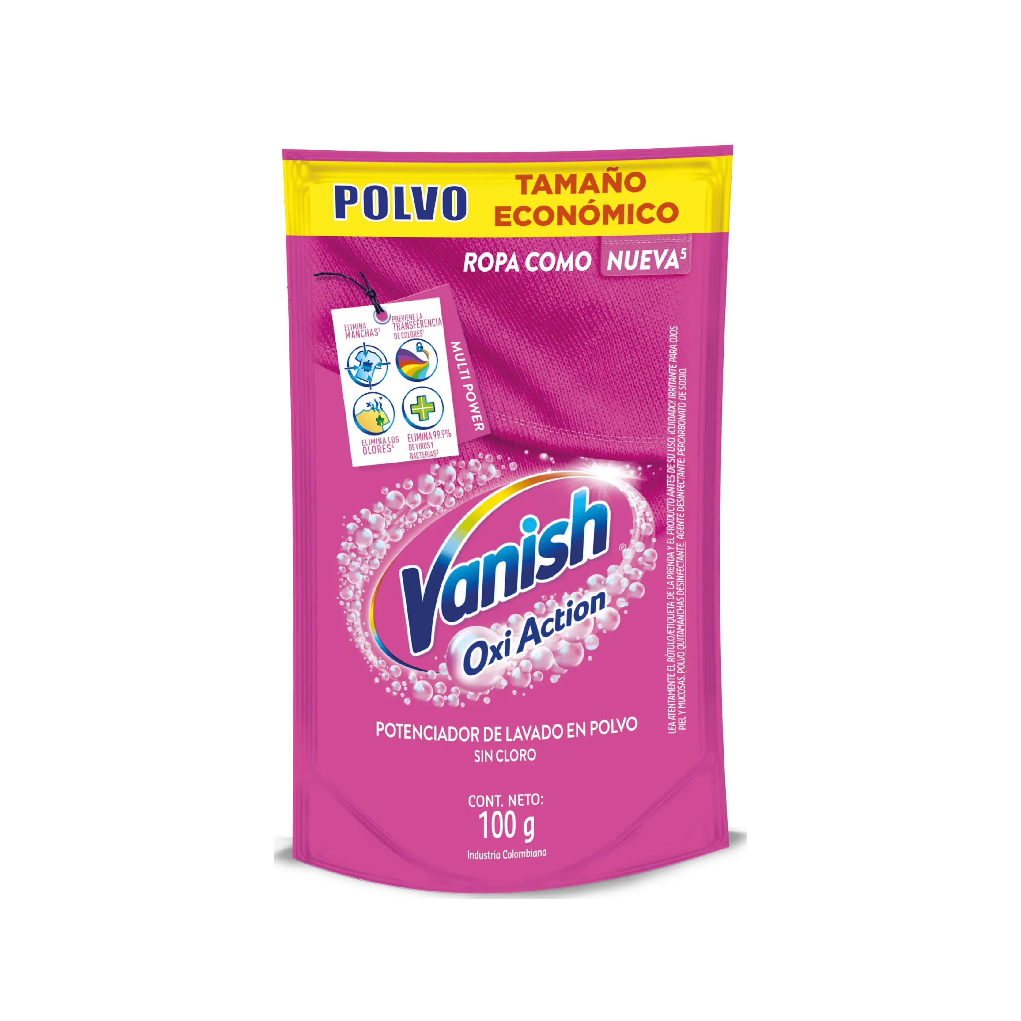 Quitamanchas en polvo 100g