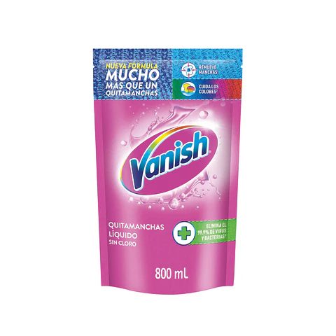 Quitamanchas líquido Pink doypack 800ml