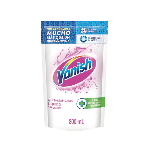 Quitamanchas líquido Blanco doypack 800ml