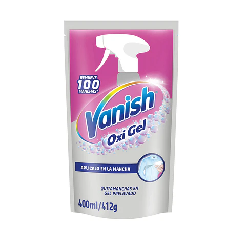 Quitamanchas líquido Prelavado Oxi Gel doypack 400ml
