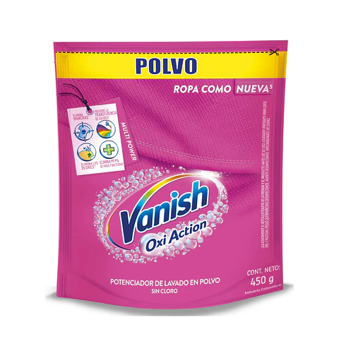 Quitamanchas en polvo doypack 450g