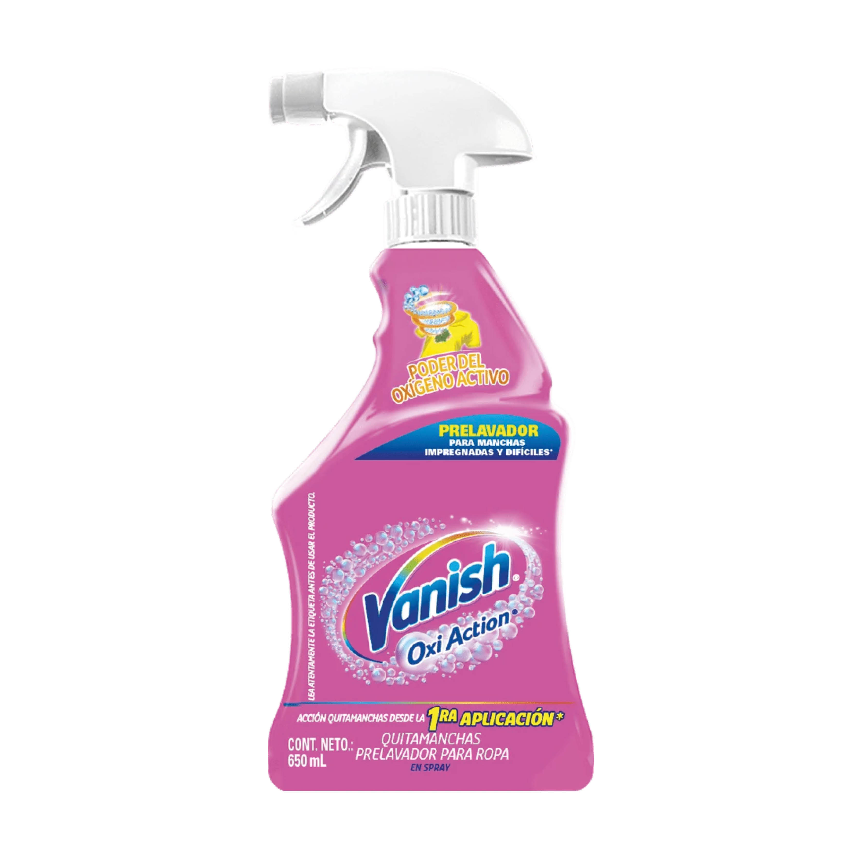 Vanish Quitamanchas Prelavado Gatillo 650 ml