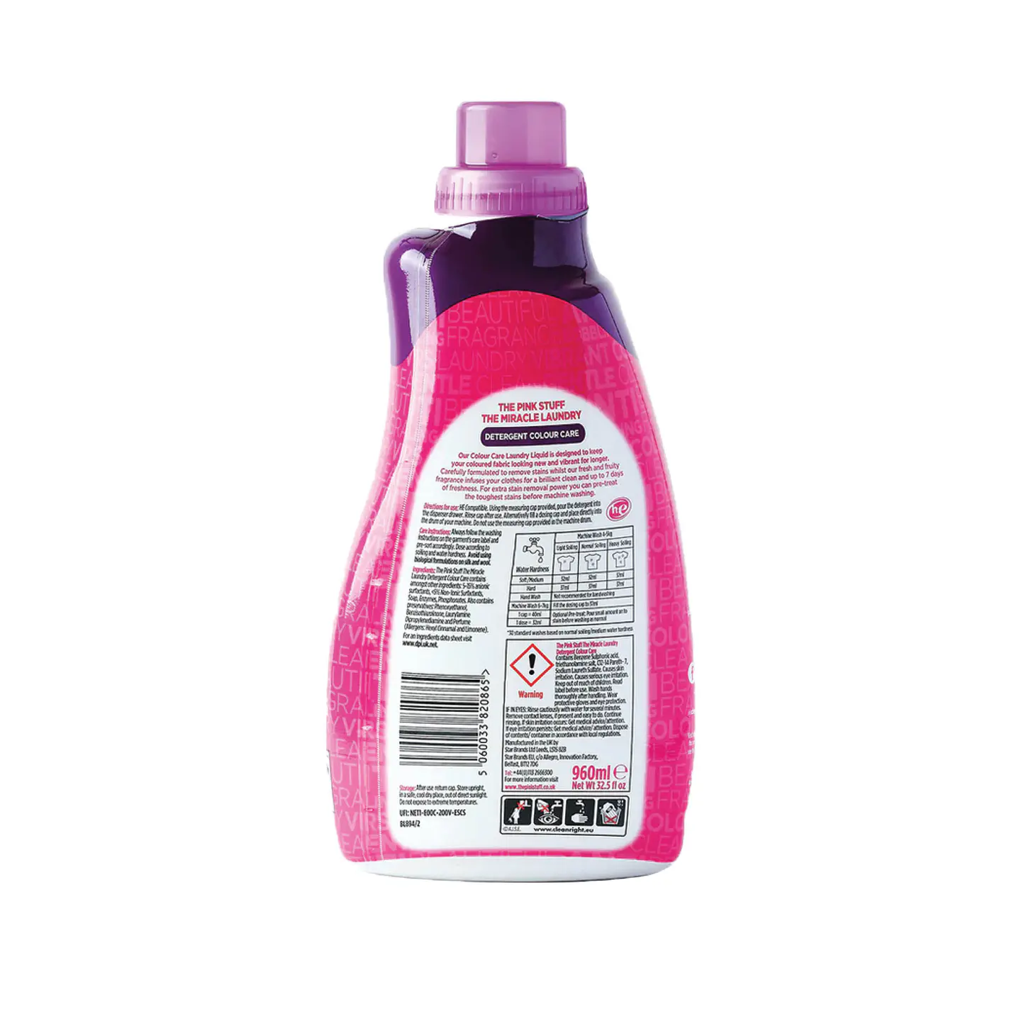 Detergente líquido ropa color 960ml 2