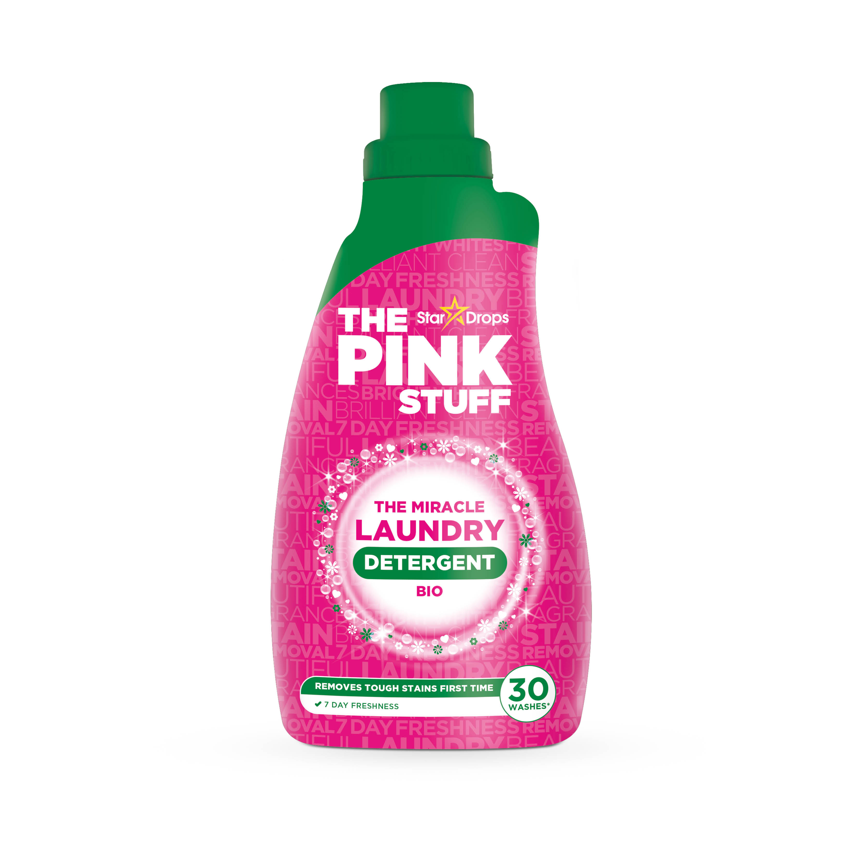 Detergente Líquido Ropa Bio Concentrado 960 ml The Pink Stuff - 🌱 🇬🇧 Producto Vegano del Reino Unido