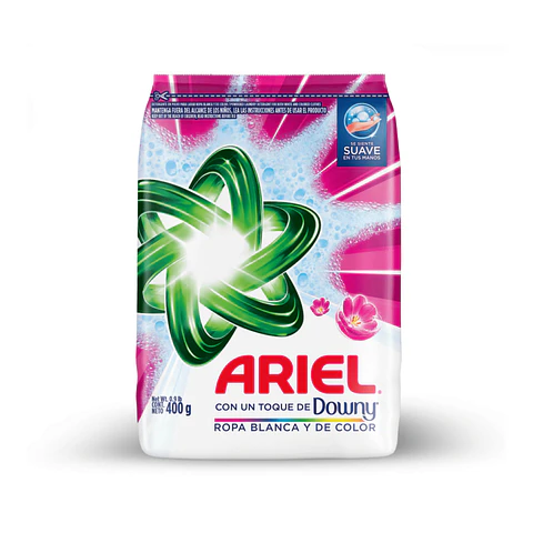 Detergente de ropa en polvo con Downy 400g