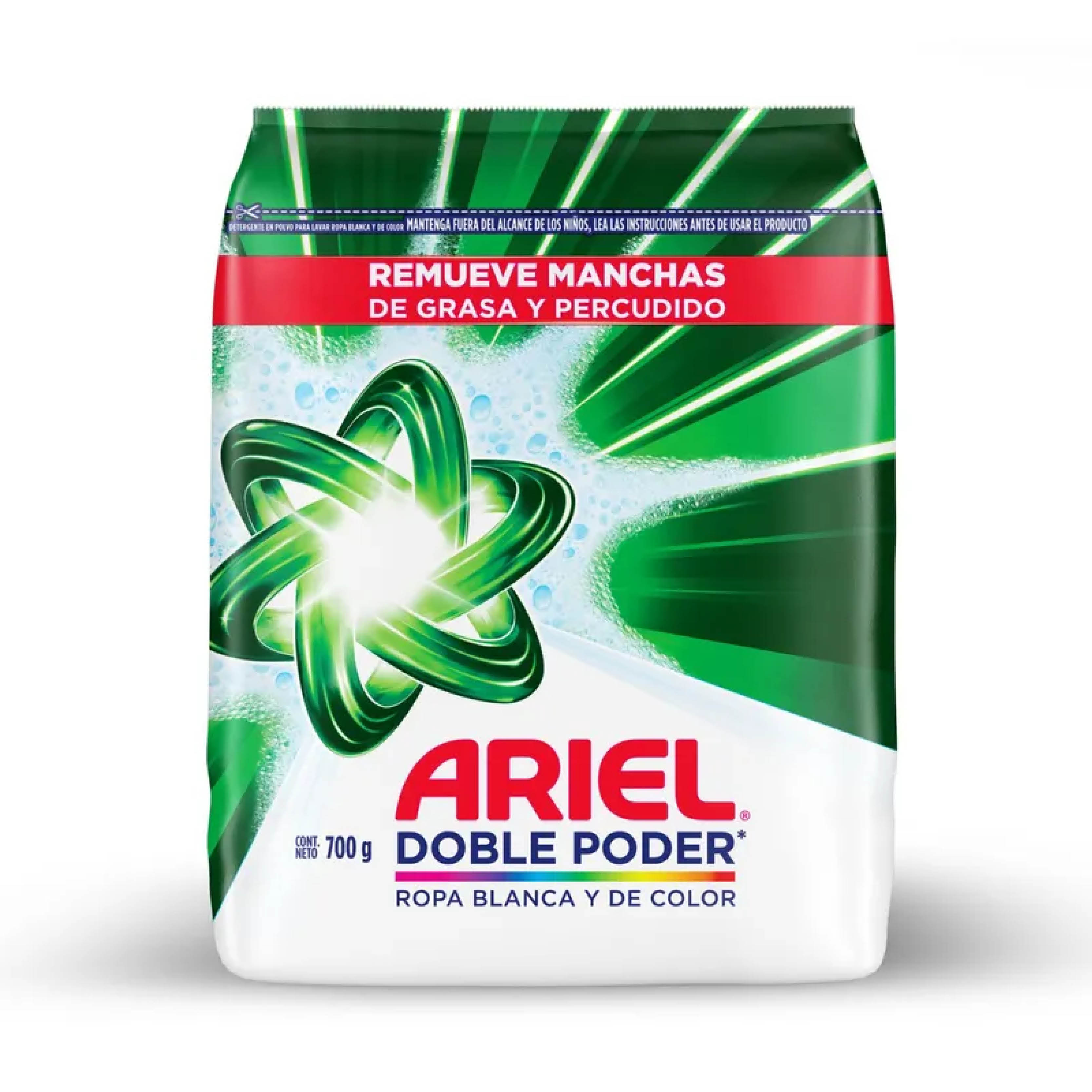 Detergente de ropa en polvo Doble Poder 700g