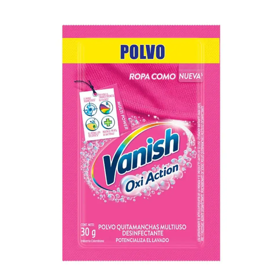 Quitamanchas en polvo 30g 1