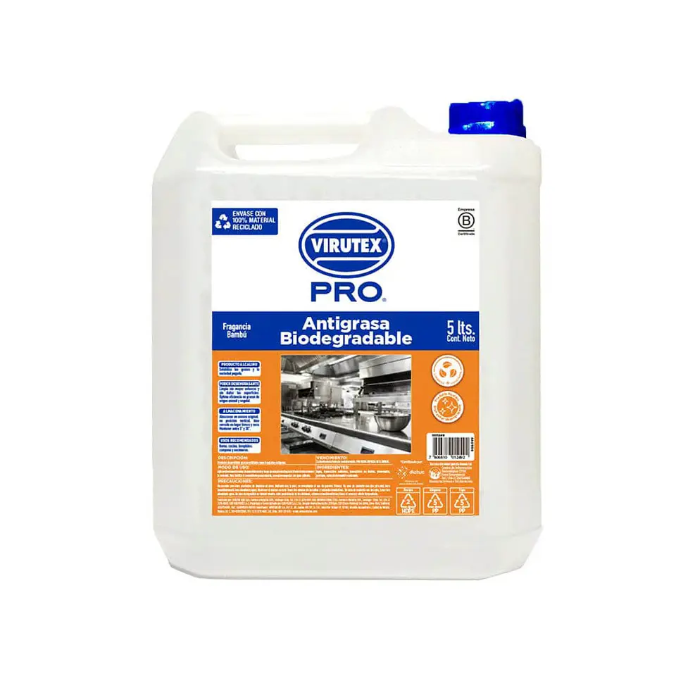Limpiador antigrasa Bio Bambú 5L 1