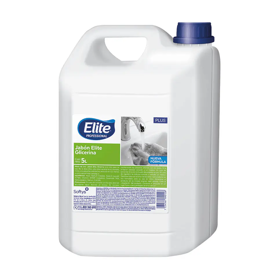 Jabón líquido glicerina 5 L 1