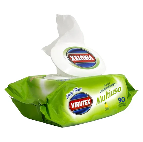 Paños húmedos desinfectantes 90 unidades