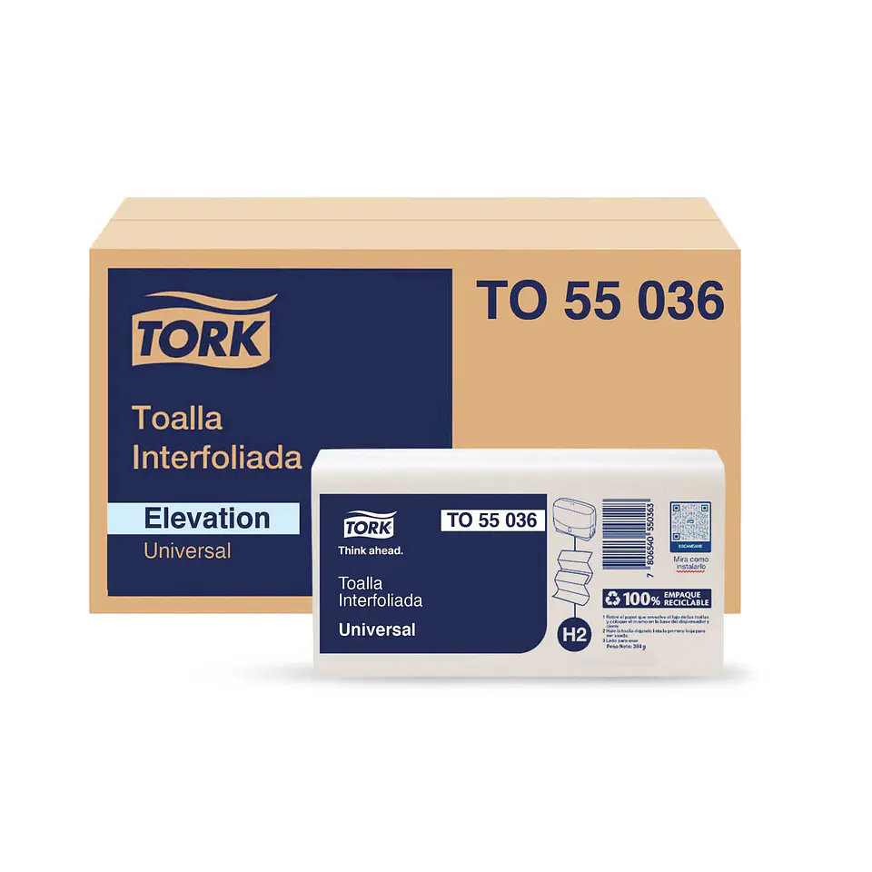 Toalla interfoliada hoja simple 4.000 unidades 1