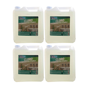 Pack Cloro hogar 5 L [4 unidades]