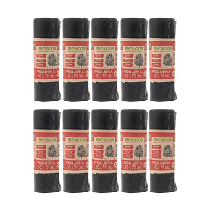 Pack Bolsas de basura 50 x 70 cm [10 paquetes]