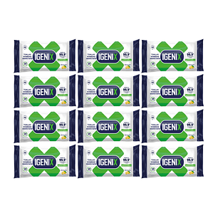 Pack Paños húmedos desinfectantes [12 paquetes]