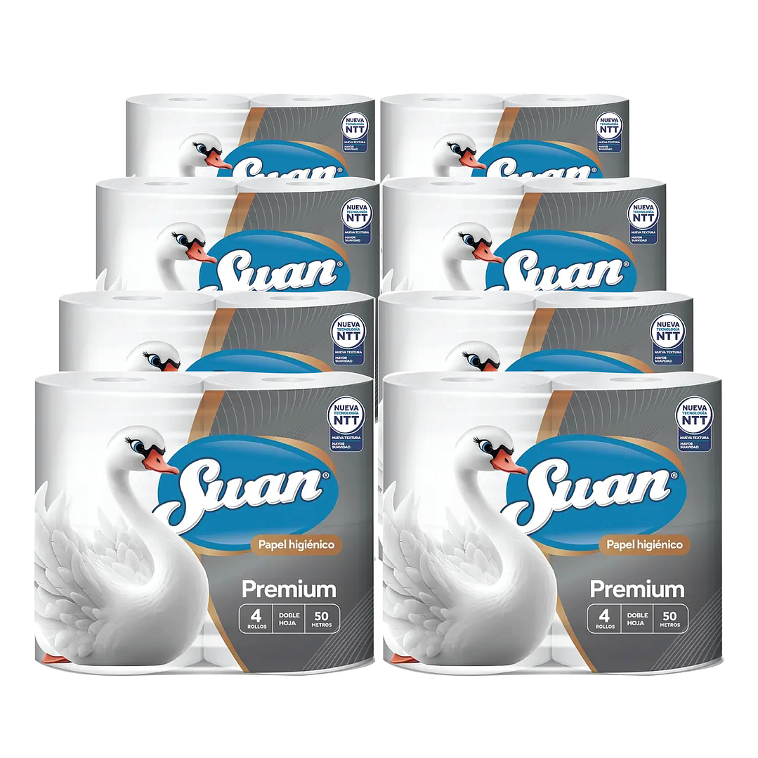 Bolsón papel higiénico 50 m doble hoja (32 rollos) 1