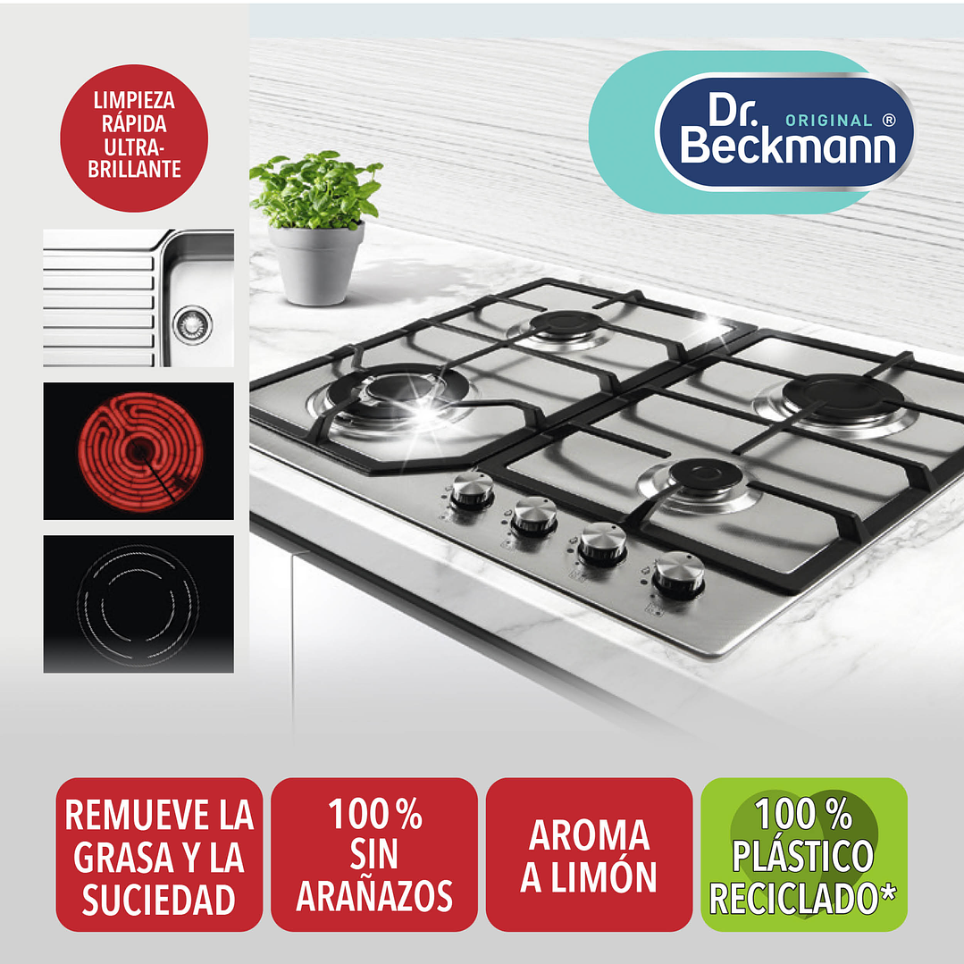 Limpiador de Acero Inoxidable 250ml 2