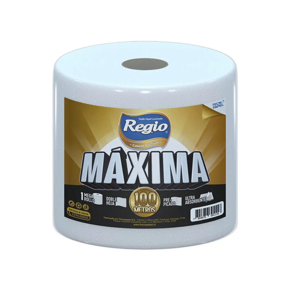 Toalla de papel Máxima 100 m doble hoja 1