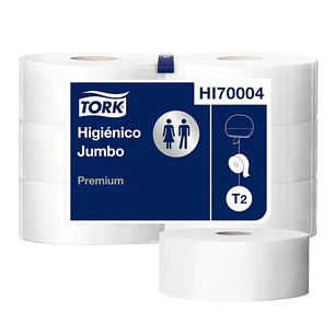 Papel higiénico 160 m doble hoja (12 rollos)