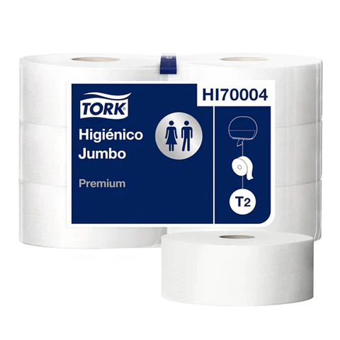 Papel higiénico 160 m doble hoja (12 rollos)