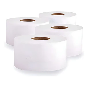 Papel higiénico 500 m hoja simple (4 rollos)