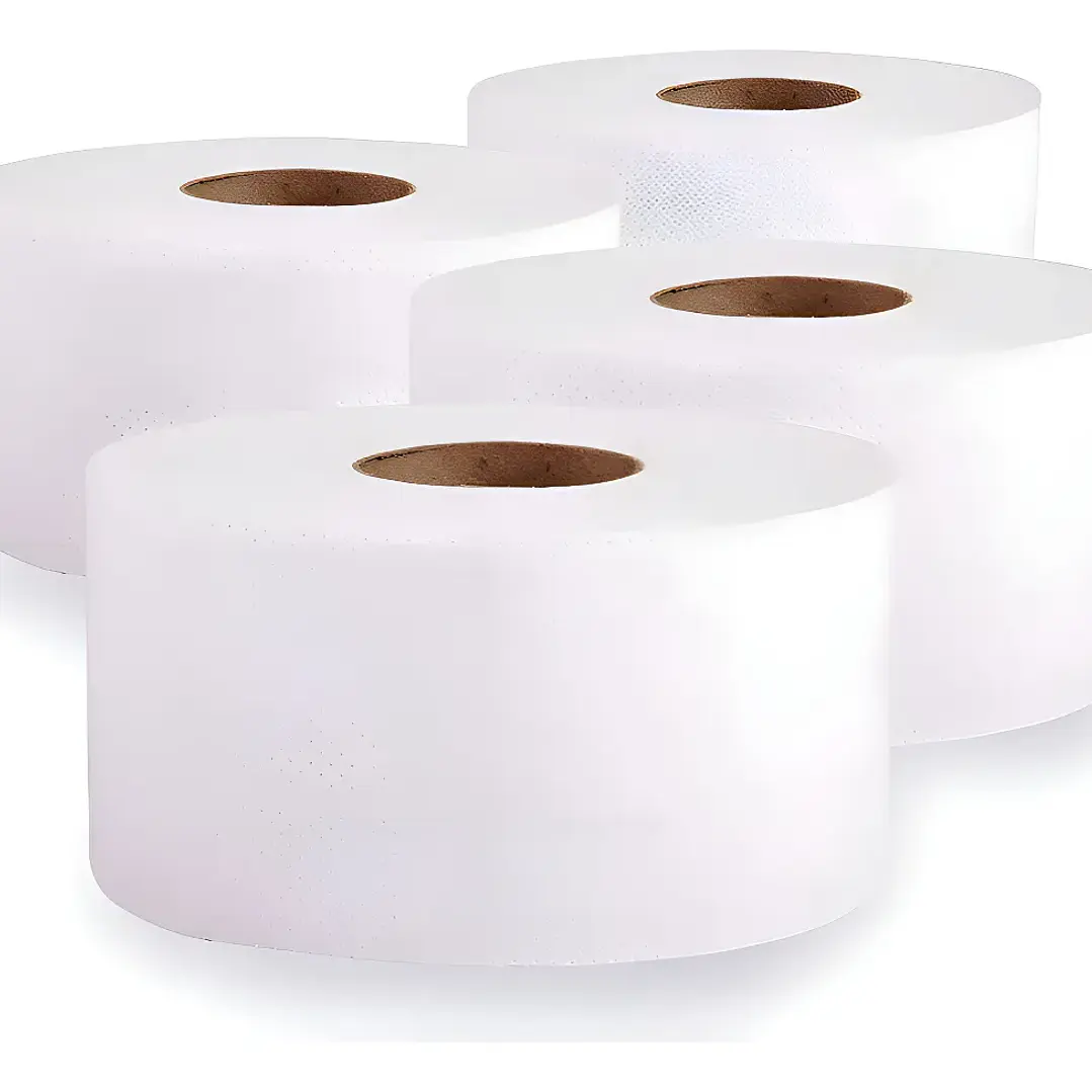 Papel higiénico 500 m hoja simple (4 rollos) 1