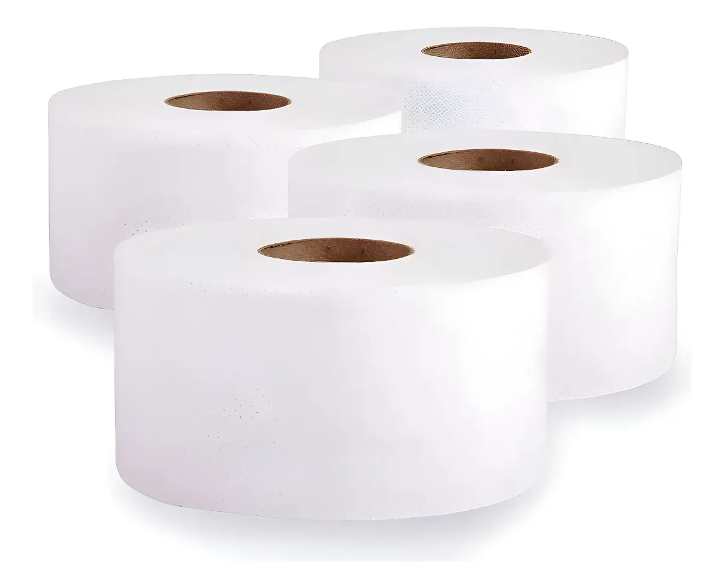 Papel higiénico 500 m hoja simple (4 rollos) 1