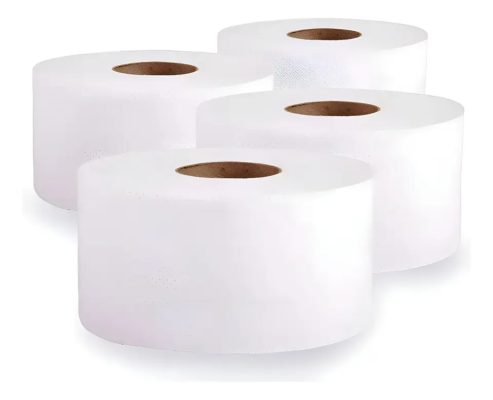 Papel higiénico 500 m hoja simple (4 rollos) 1