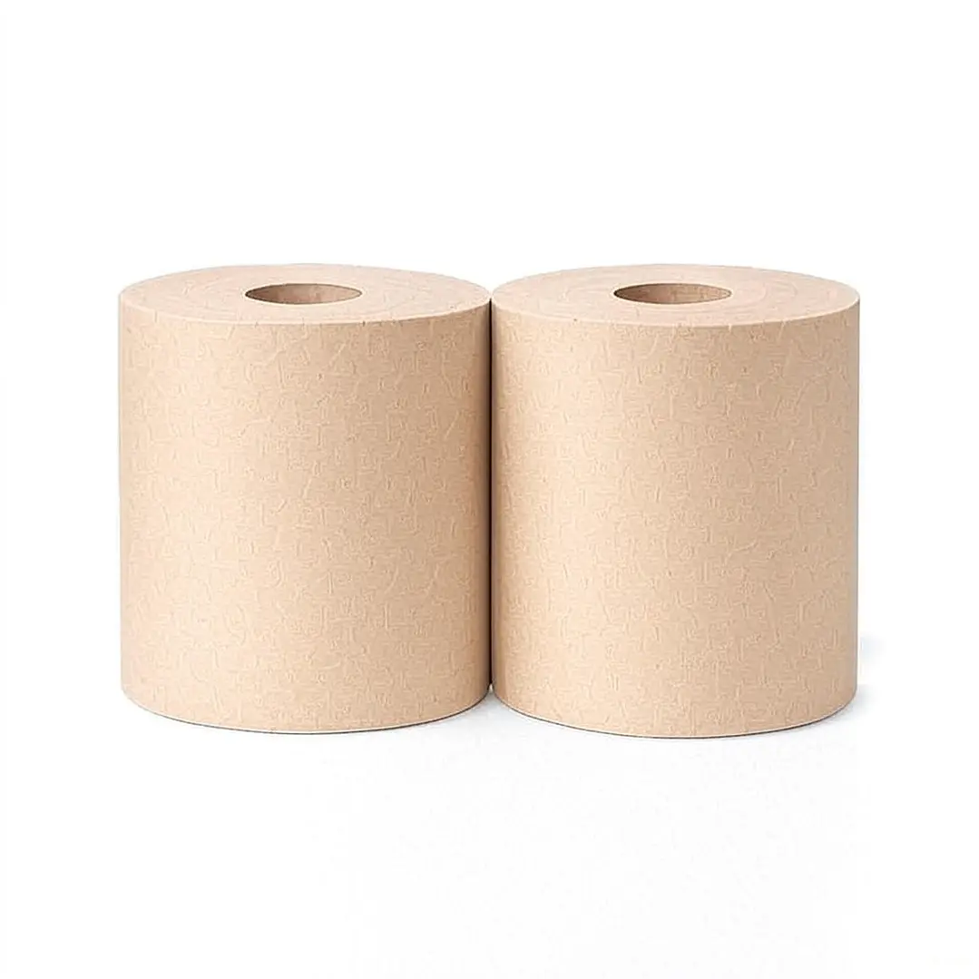 Toalla de papel Ecológica 200 m hoja simple (2 rollos) 1