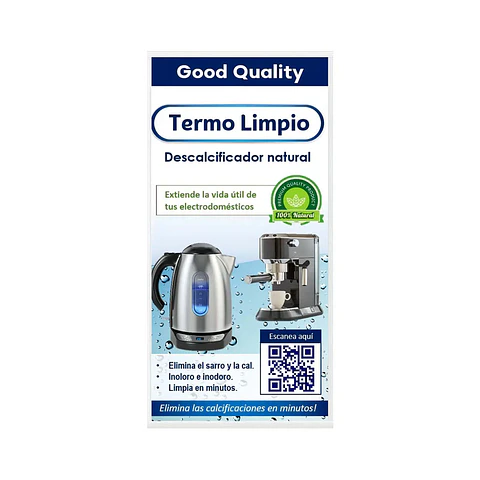 Quita sarro para electrodomésticos