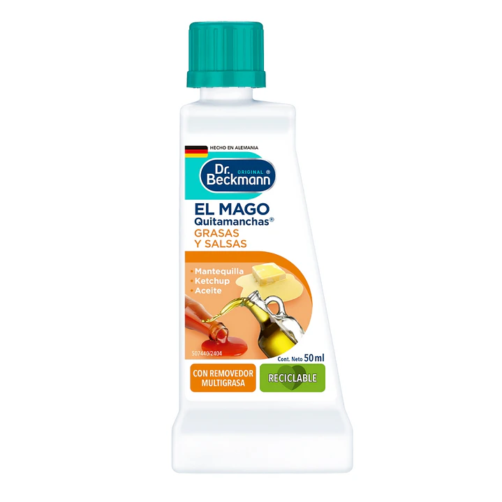 Quitamanchas grasas y salsas 50ml 1