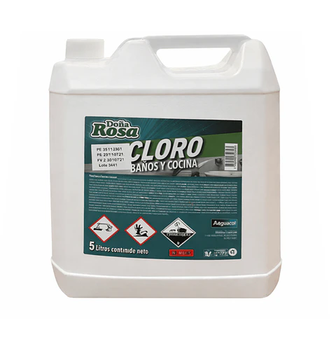 Cloro hogar 5 L