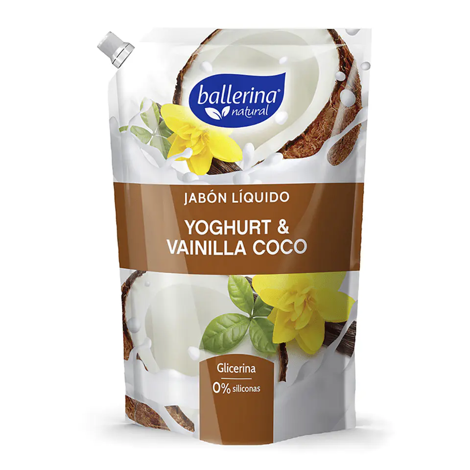 Jabón líquido Yoghurt Vainilla Coco 650ml 1