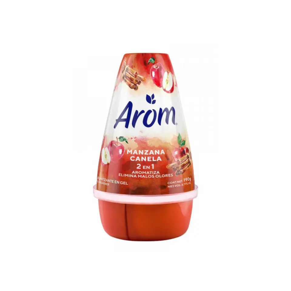 Desodorante ambiental gel Arom Manzana Canela  1