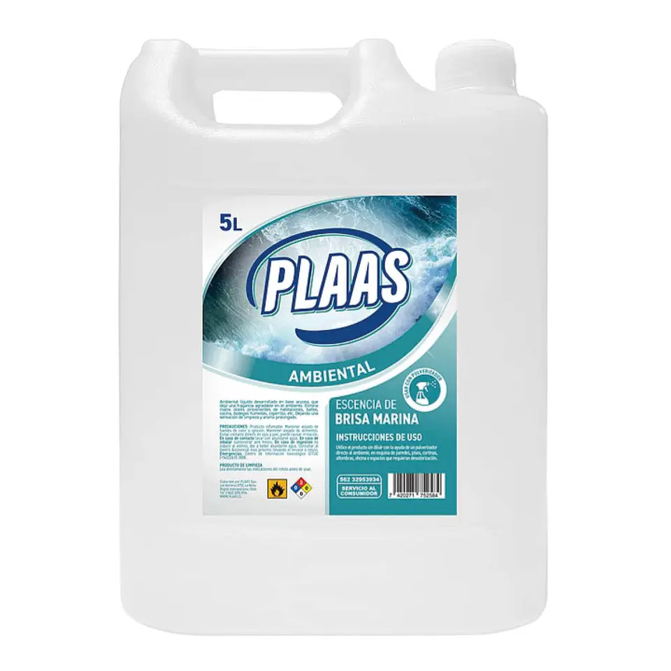 Desodorante ambiental Brisa marina 5 L 1