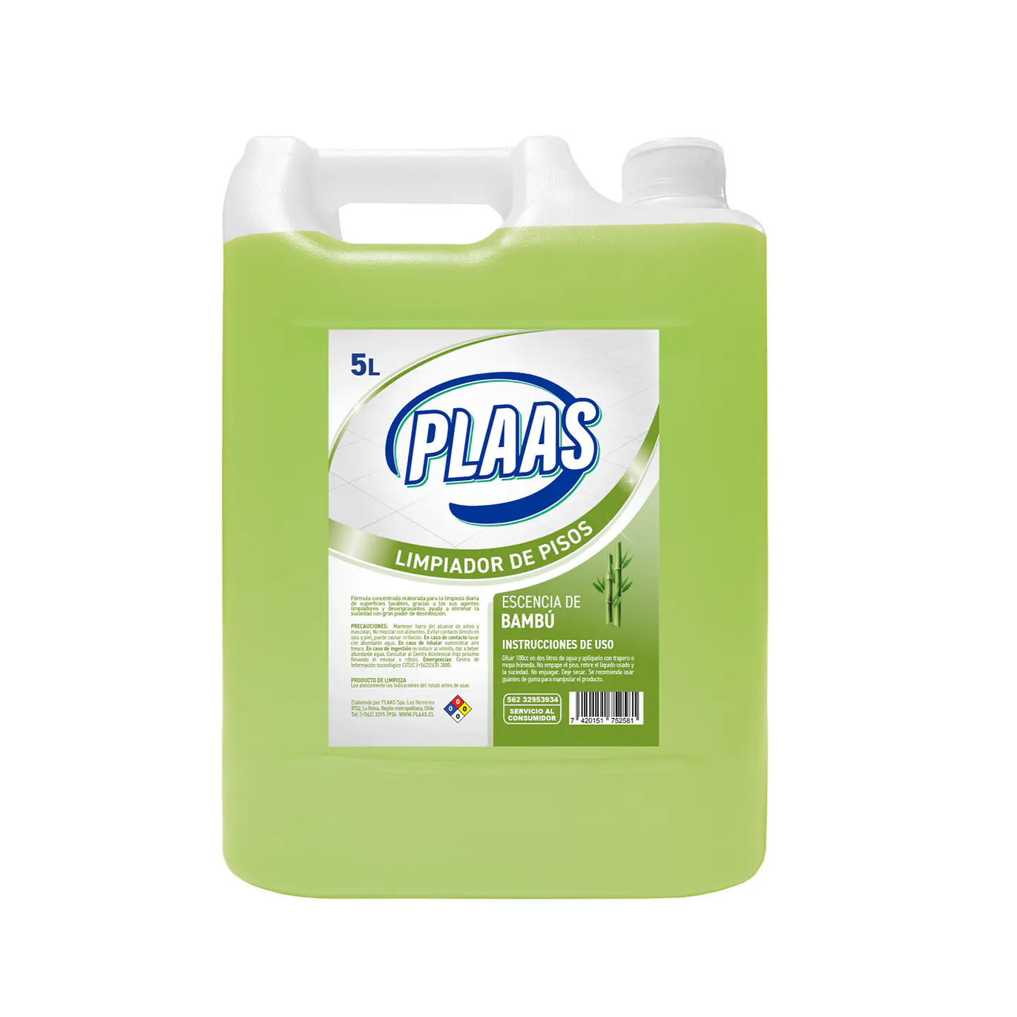 Limpia piso Bambú 5 L 1