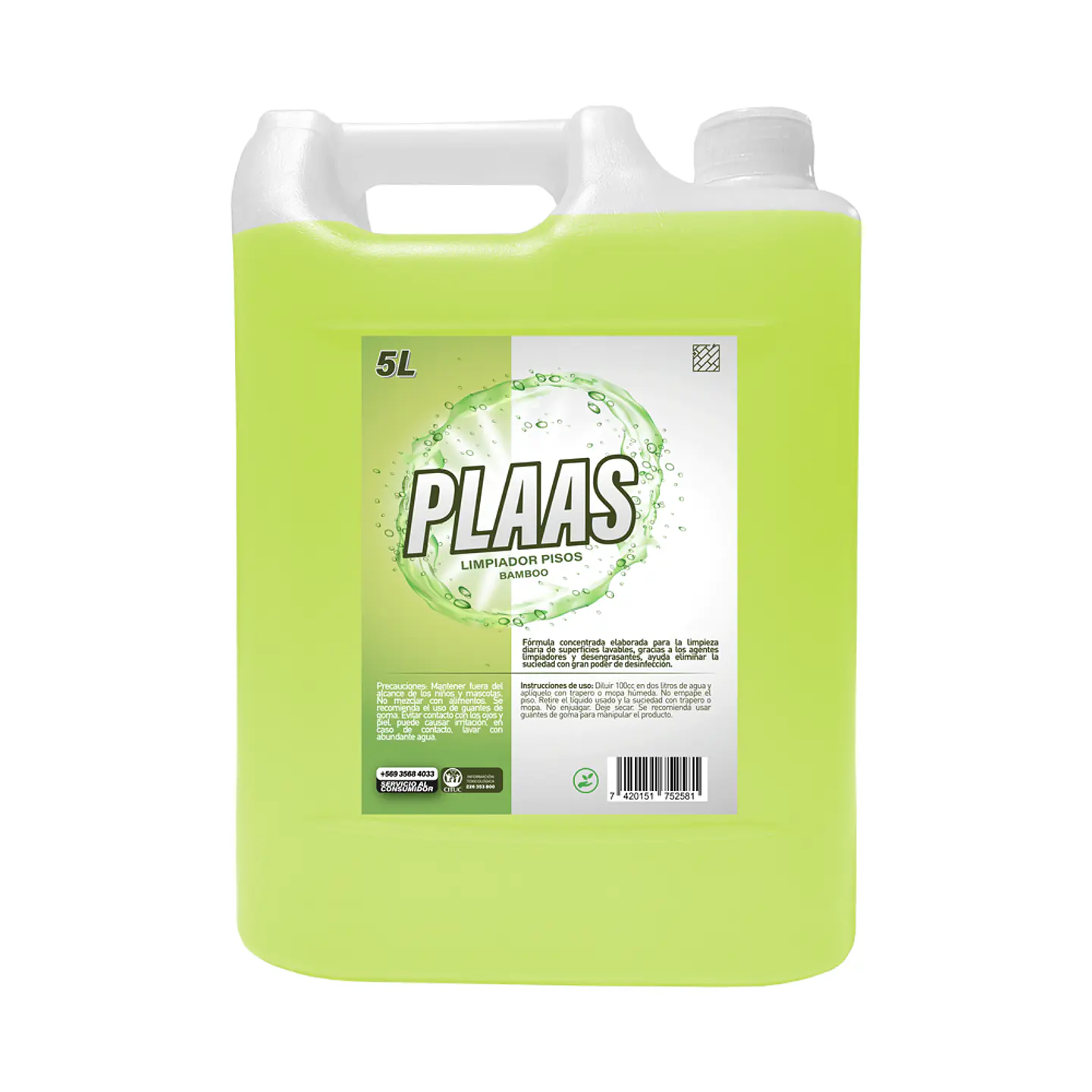 Limpia piso Limón 5 L 1