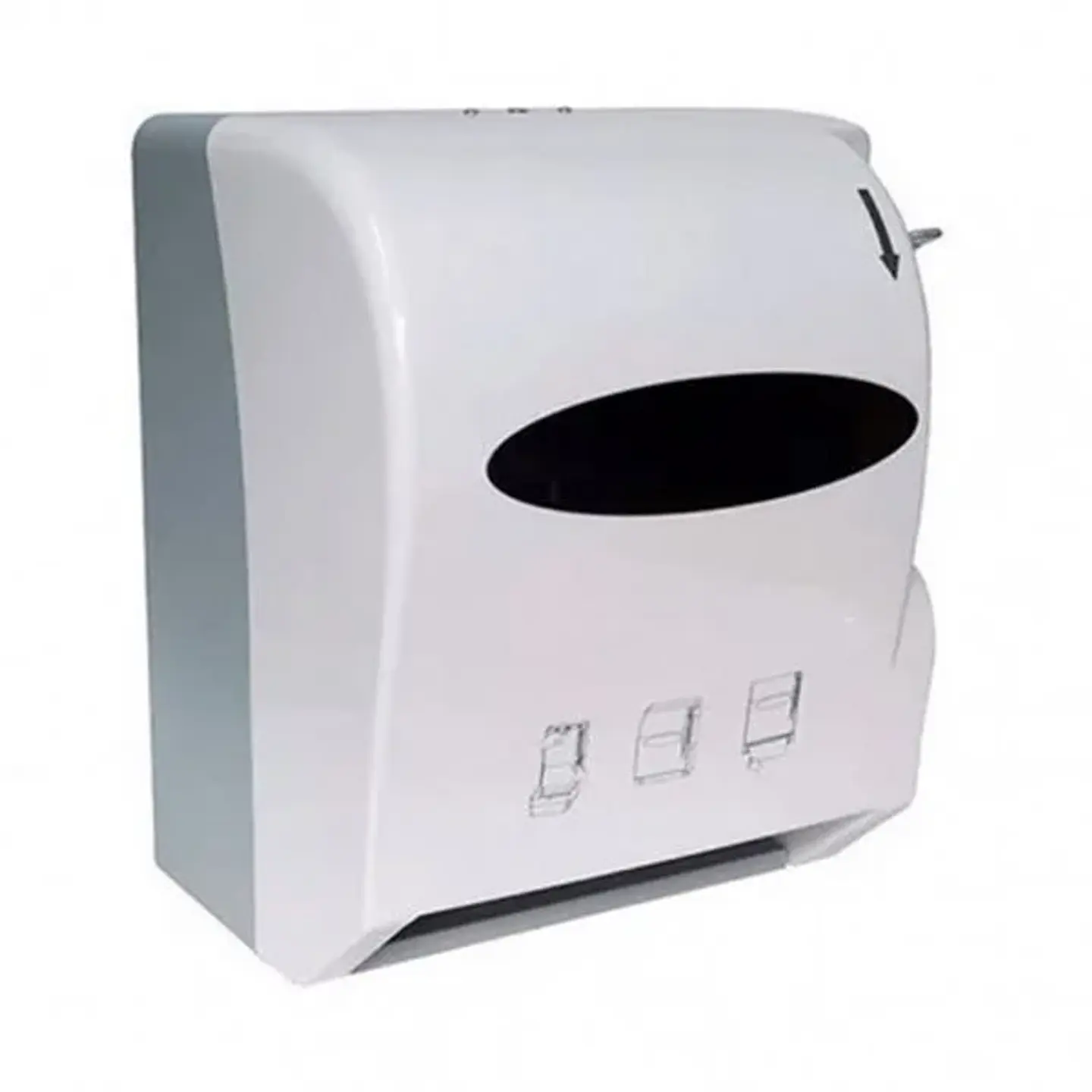 Dispensador de palanca para toallas de papel 1