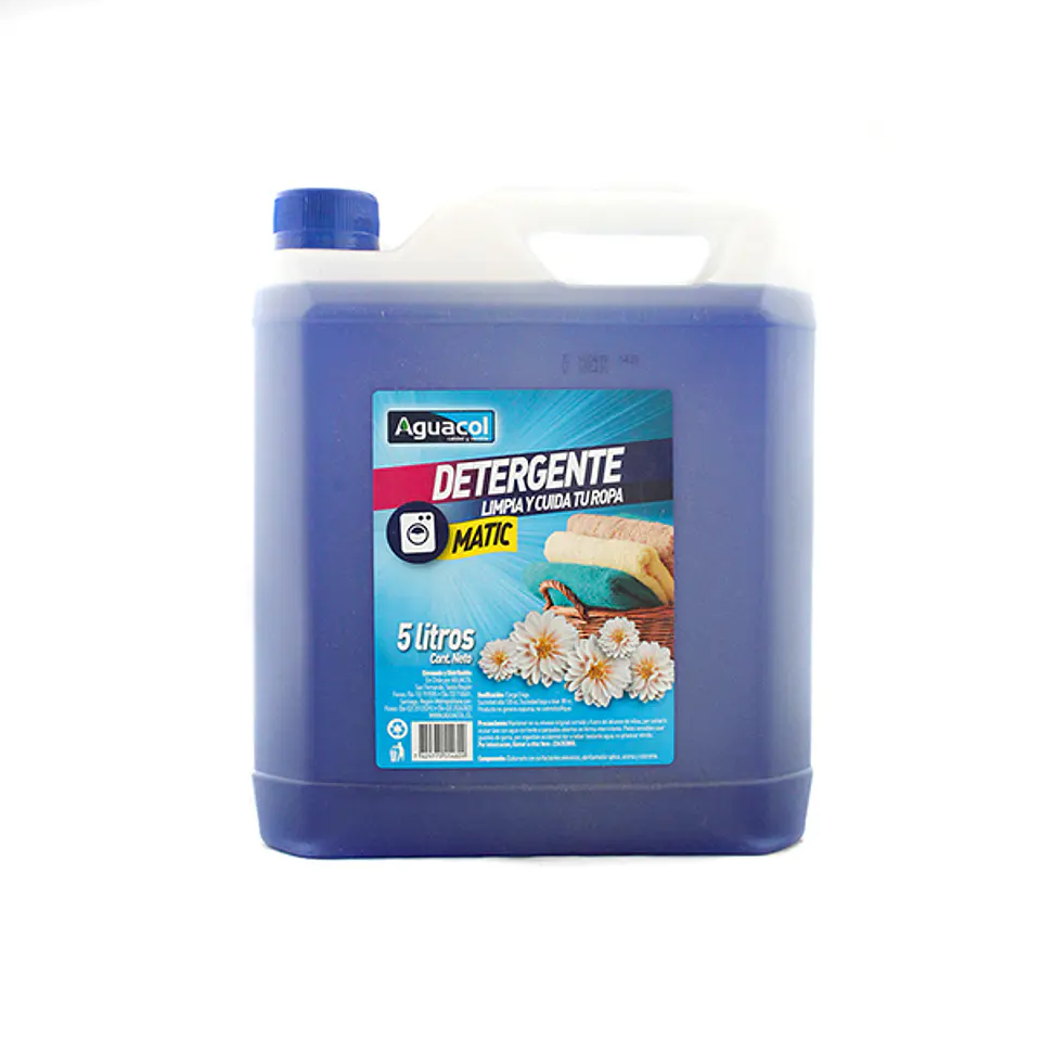 Detergente líquido de ropa 5L 1