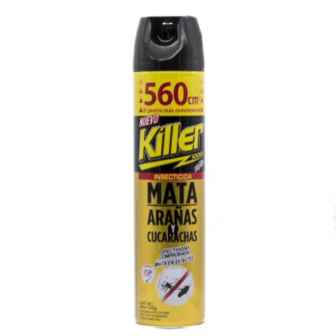 Insecticida mata Arañas y cucarachas 560cc