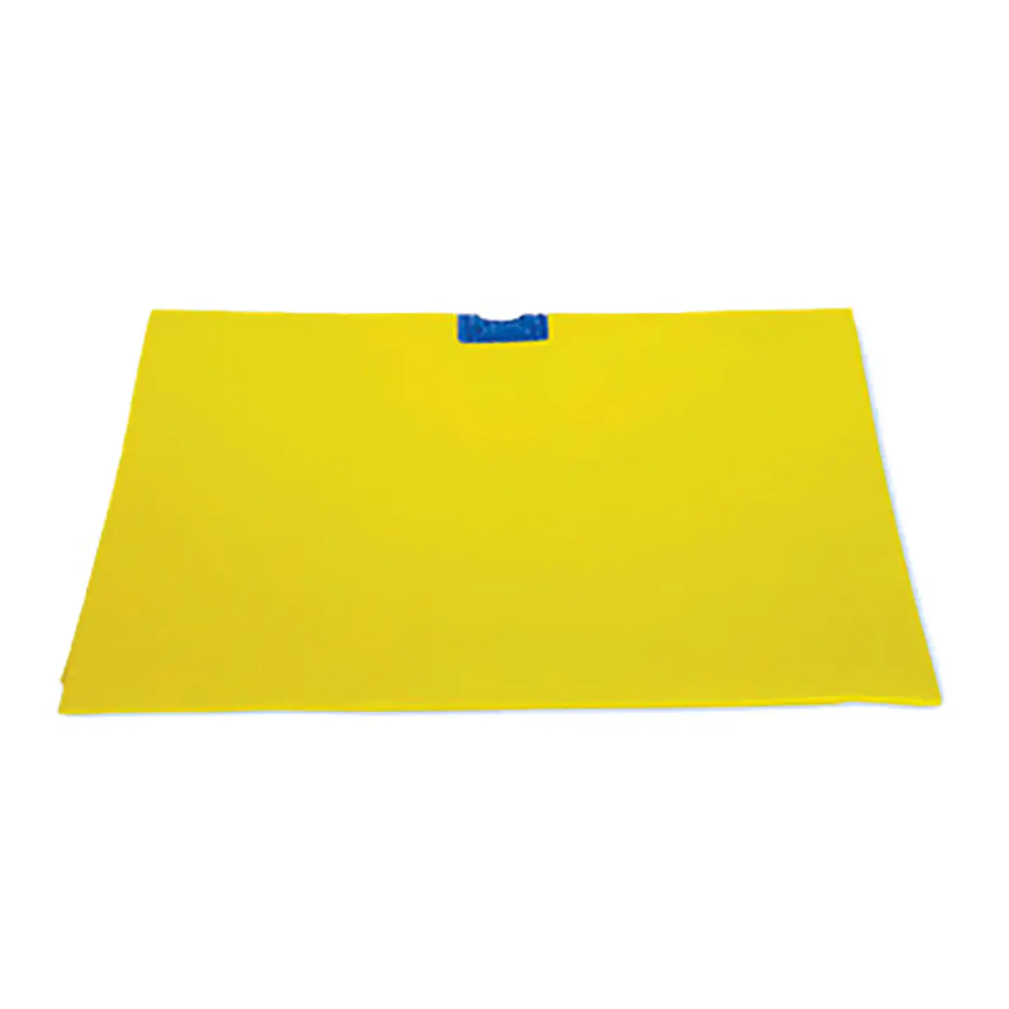 Trapero gamuza amarillo 50 x 60 cm con ojal 1